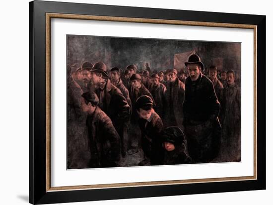 'The Unemployed', c1911, (1912)-John Hassall-Framed Giclee Print