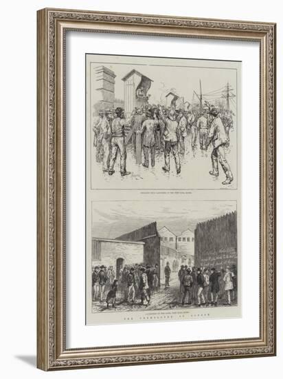 The Unemployed of London-Amedee Forestier-Framed Giclee Print