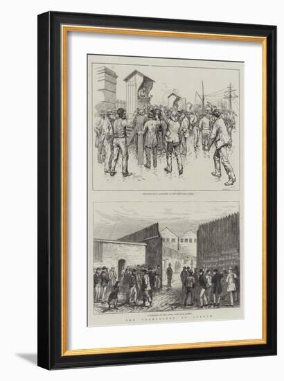 The Unemployed of London-Amedee Forestier-Framed Giclee Print