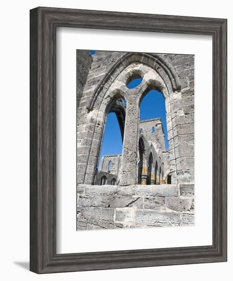 The Unfinished Church in St. George'S, Bermuda, Central America-Michael DeFreitas-Framed Photographic Print