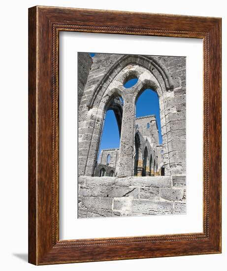 The Unfinished Church in St. George'S, Bermuda, Central America-Michael DeFreitas-Framed Photographic Print