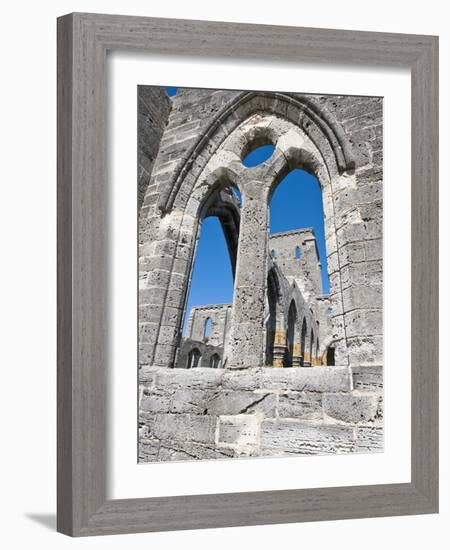 The Unfinished Church in St. George'S, Bermuda, Central America-Michael DeFreitas-Framed Photographic Print