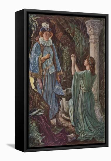 The Unfortunate Countess Dropped on Her Knees-Henry Justice Ford-Framed Premier Image Canvas