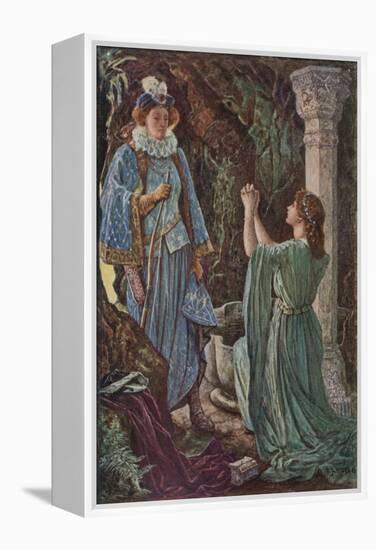 The Unfortunate Countess Dropped on Her Knees-Henry Justice Ford-Framed Premier Image Canvas