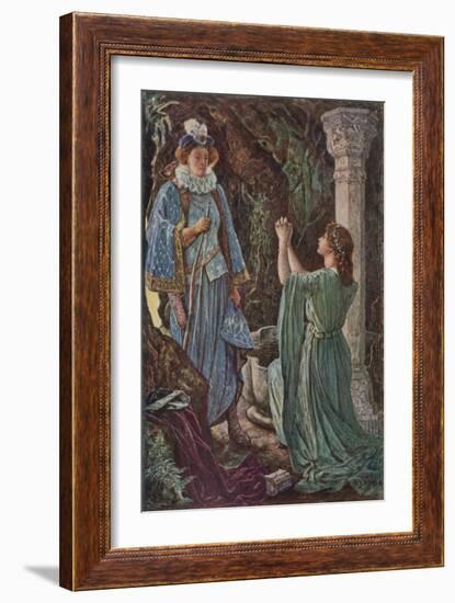 The Unfortunate Countess Dropped on Her Knees-Henry Justice Ford-Framed Giclee Print