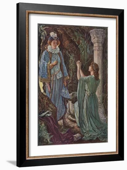 The Unfortunate Countess Dropped on Her Knees-Henry Justice Ford-Framed Giclee Print