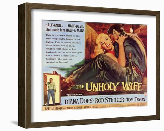 The Unholy Wife, 1957-null-Framed Art Print