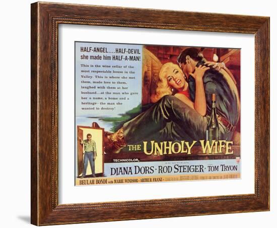 The Unholy Wife, 1957-null-Framed Art Print