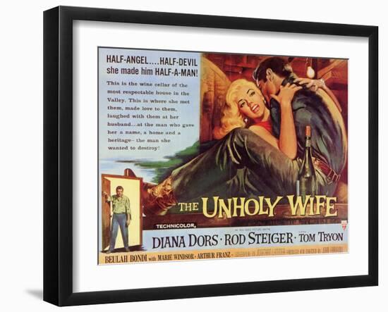 The Unholy Wife, 1957-null-Framed Art Print