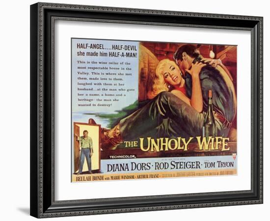 The Unholy Wife, 1957-null-Framed Art Print