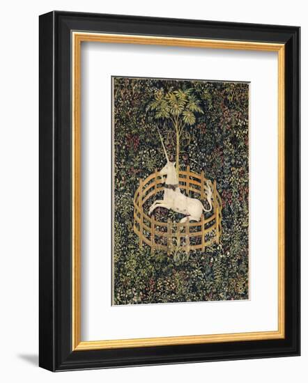 The Unicorn in Captivity, between circa 1495 and circa 1505-null-Framed Giclee Print