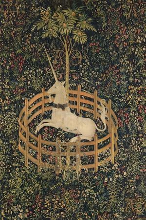 The Unicorn in Captivity C. 1500 Giclee Print Art