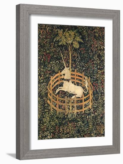 The Unicorn in Captivity-null-Framed Premium Giclee Print