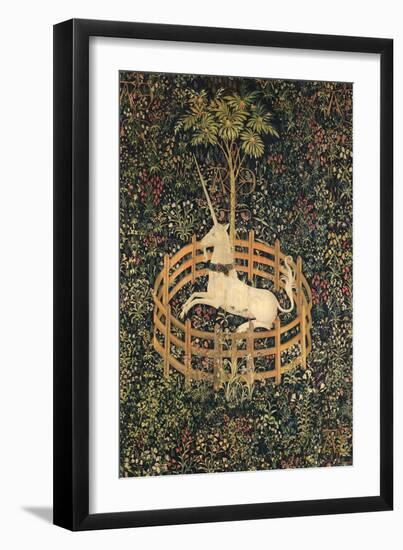 The Unicorn in Captivity-null-Framed Premium Giclee Print