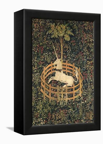 The Unicorn in Captivity-null-Framed Stretched Canvas