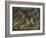 The Unicorn is Attacked, c.1500-Netherlandish School-Framed Giclee Print