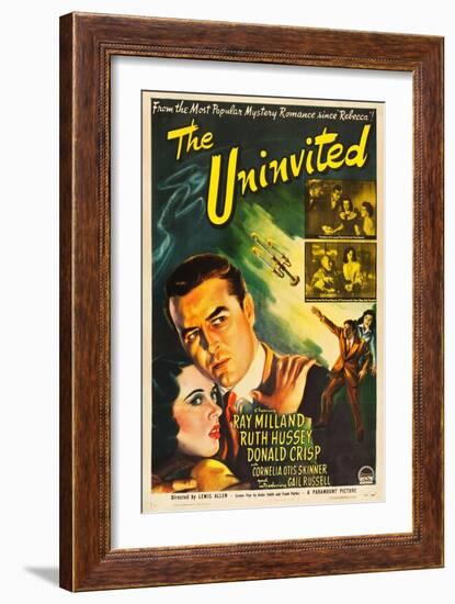 The Uninvited, Gail Russell, Ray Milland, 1994-null-Framed Art Print