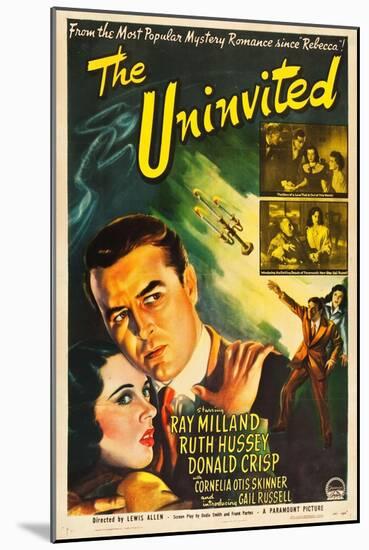 The Uninvited, Gail Russell, Ray Milland, 1994-null-Mounted Art Print