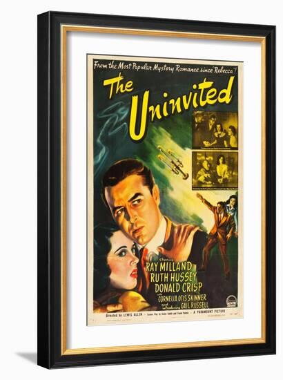 The Uninvited, Gail Russell, Ray Milland, 1994-null-Framed Art Print