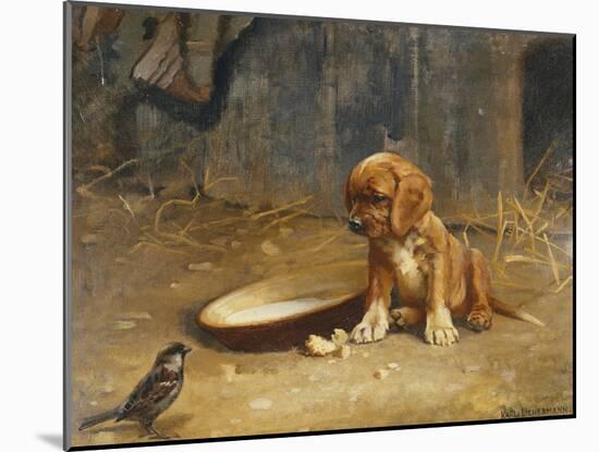 The Uninvited Guest-Karl K. Uchermann-Mounted Giclee Print