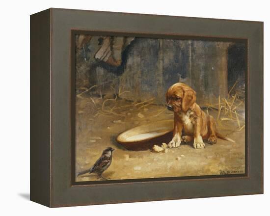 The Uninvited Guest-Karl K. Uchermann-Framed Premier Image Canvas