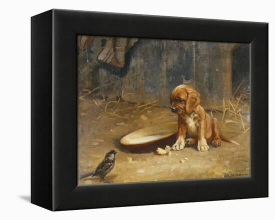 The Uninvited Guest-Karl K. Uchermann-Framed Premier Image Canvas