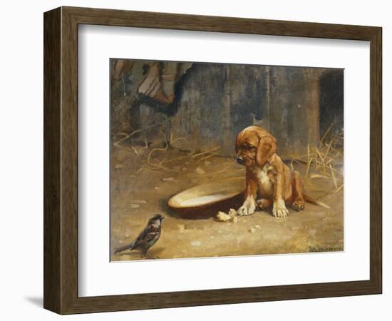 The Uninvited Guest-Karl K. Uchermann-Framed Giclee Print