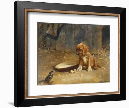 The Uninvited Guest-Karl K. Uchermann-Framed Giclee Print