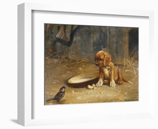 The Uninvited Guest-Karl K. Uchermann-Framed Giclee Print