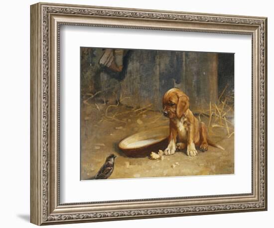 The Uninvited Guest-Karl Kristian Uchermann-Framed Giclee Print