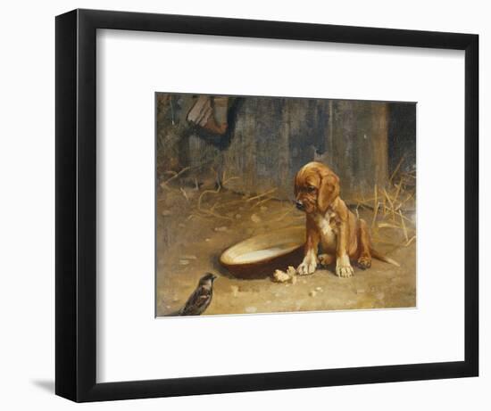 The Uninvited Guest-Karl Kristian Uchermann-Framed Giclee Print