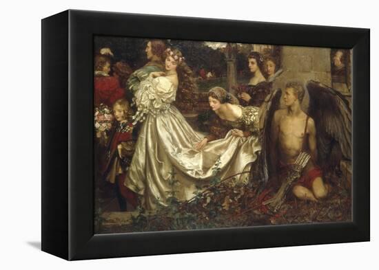 The Uninvited Guest-Eleanor Fortescue Brickdale-Framed Premier Image Canvas