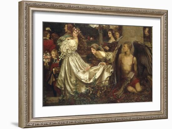 The Uninvited Guest-Eleanor Fortescue Brickdale-Framed Giclee Print