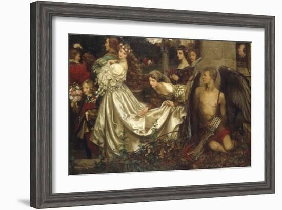 The Uninvited Guest-Eleanor Fortescue Brickdale-Framed Giclee Print