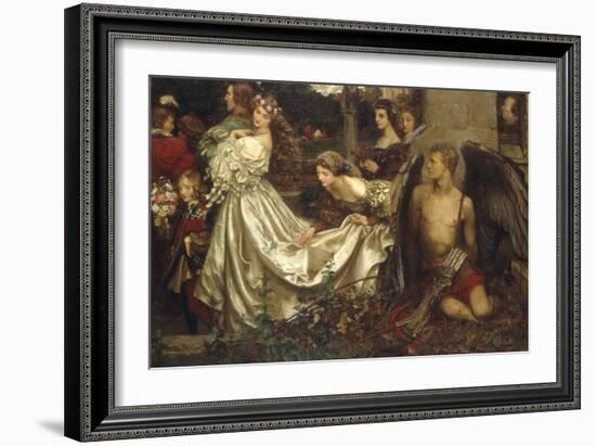 The Uninvited Guest-Eleanor Fortescue Brickdale-Framed Giclee Print