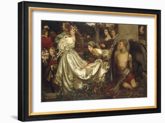 The Uninvited Guest-Eleanor Fortescue Brickdale-Framed Giclee Print