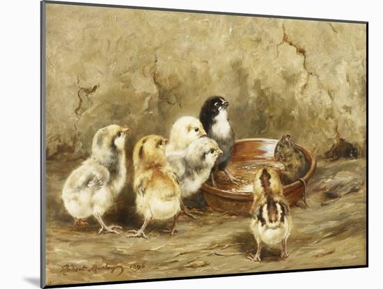 The Uninvited Lunch Guest, 1896-Robert Morley-Mounted Giclee Print