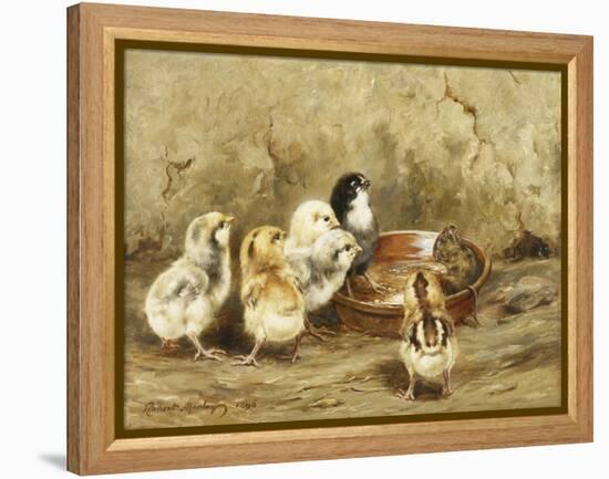 The Uninvited Lunch Guest, 1896-Robert Morley-Framed Premier Image Canvas