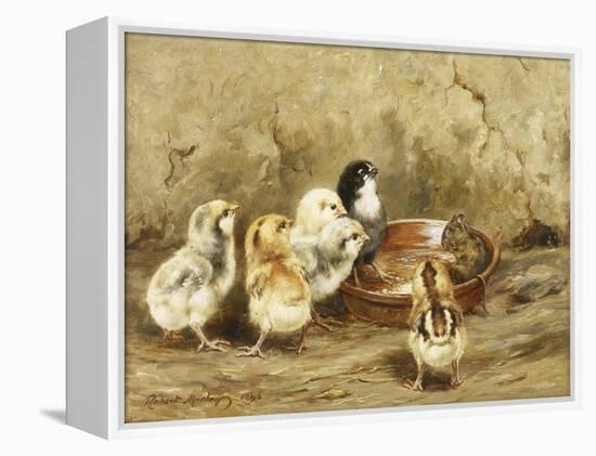 The Uninvited Lunch Guest, 1896-Robert Morley-Framed Premier Image Canvas