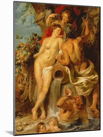 The Union of Earth and Water, C.1618-Peter Paul Rubens-Mounted Giclee Print