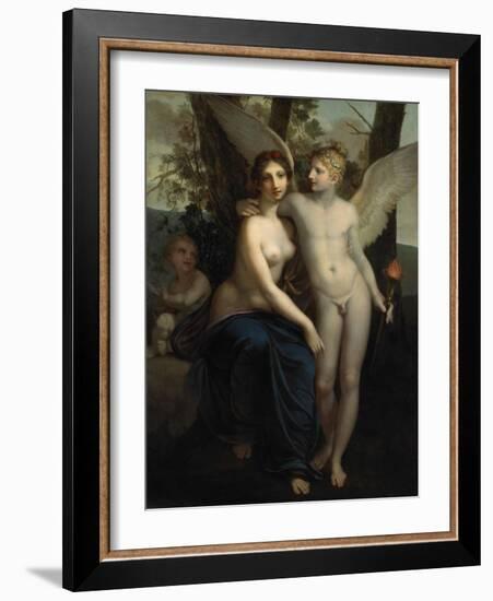 The Union of Love and Friendship, C.1793-Pierre-Paul Prud'hon-Framed Giclee Print