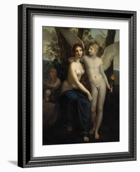 The Union of Love and Friendship, C.1793-Pierre-Paul Prud'hon-Framed Giclee Print