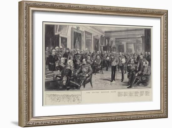 The United Service Club-Thomas Walter Wilson-Framed Giclee Print