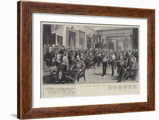 The United Service Club-Thomas Walter Wilson-Framed Giclee Print