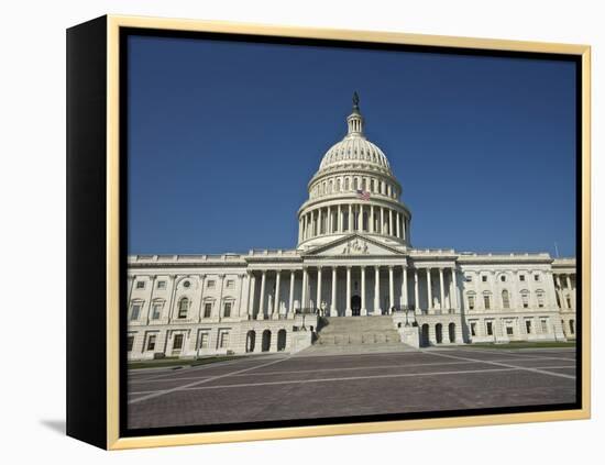 The United States Capitol Building, Washington D.C., USA-Stocktrek Images-Framed Premier Image Canvas