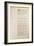 The United States Constitution, 1787-American School-Framed Giclee Print