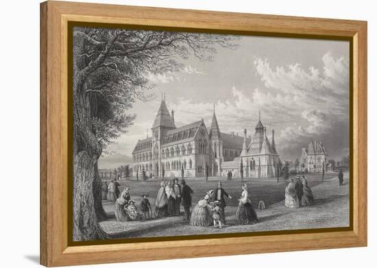 The University Museum: Oxford Almanack for 1860, 1860-John Le Keux-Framed Premier Image Canvas