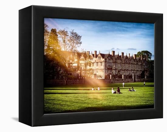 The University of Oxford - Architecture & Building - Oxford - UK - England - United Kingdom-Philippe Hugonnard-Framed Stretched Canvas