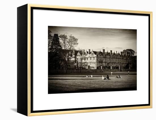 The University of Oxford - Architecture & Building - Oxford - UK - England - United Kingdom-Philippe Hugonnard-Framed Stretched Canvas