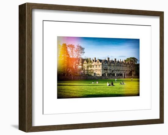 The University of Oxford - Architecture & Building - Oxford - UK - England - United Kingdom-Philippe Hugonnard-Framed Art Print